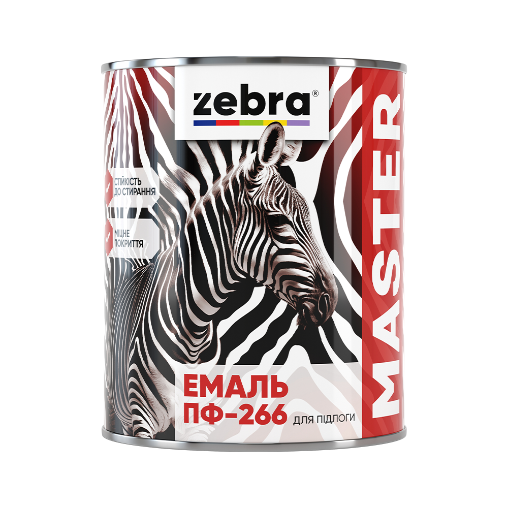 ЕМАЛЬ ПФ-266 для підлоги ZEBRA 2,6 кг